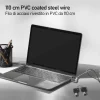 Cable-antivol-en-alliage-de-zinc7 Câble Antivol pour Ordinateur et autres Apareilles
