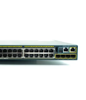 Cisco - WS-C2960S-24PC-L - Catalyst 2960S 24 PoE 370W, 4 x SFP LAN Base_3 Cisco Catalyst WS-C2960S-24PS-L – Switch 24 Ports Gigabit PoE