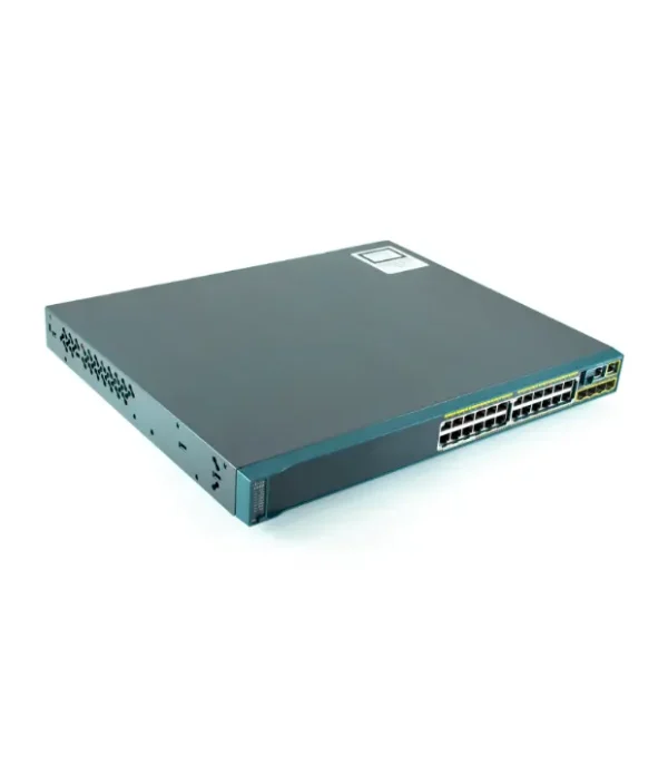 Cisco - WS-C2960S-24PC-L - Catalyst 2960S 24 PoE 370W, 4 x SFP LAN Base_5 Cisco Catalyst WS-C2960S-24PS-L – Switch 24 Ports Gigabit PoE