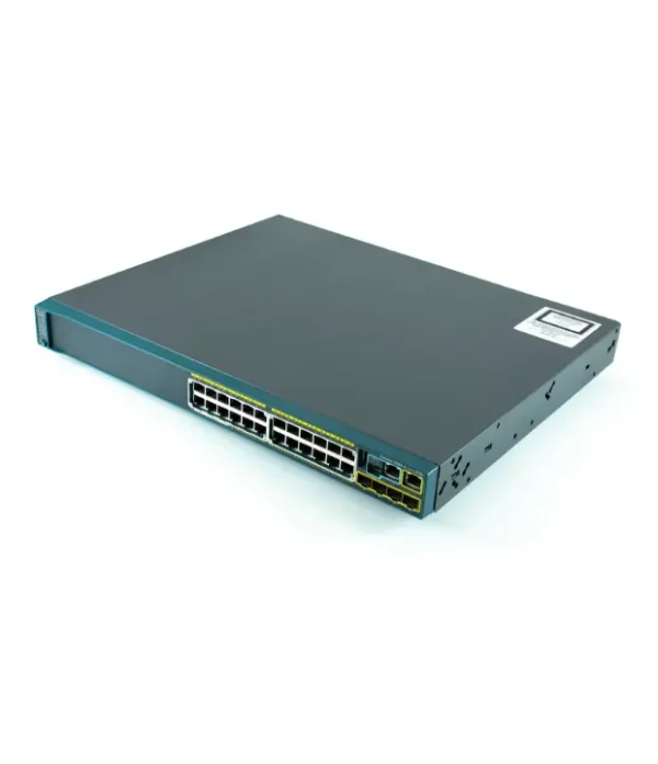 Cisco - WS-C2960S-24PC-L - Catalyst 2960S 24 PoE 370W, 4 x SFP LAN Base_6 Cisco Catalyst WS-C2960S-24PS-L – Switch 24 Ports Gigabit PoE