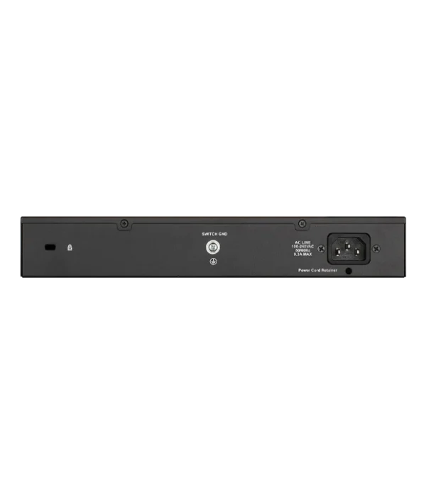 DGS1024DI1Image LBack Switch 24 Ports Gigabit DGS-1024D – Métallique, Rackable