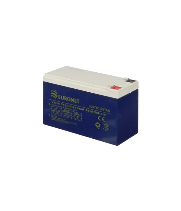Batterie-Euronet-12V-7AH Batterie Euronet 12V 7Ah – Fiable & Durable pour Onduleurs, ..
