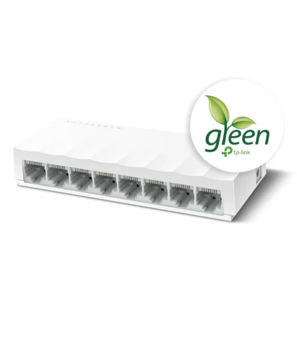 TP-Link Mini Switch 8Ports 100MBits_6 Switch réseau 8 ports 10/100Mbps – Compact et éco-énergétique