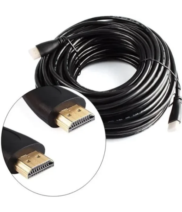 cable-hdmi-20m_2 Câble HDMI 20m V1.4 Plaqué Or – Haute Qualité