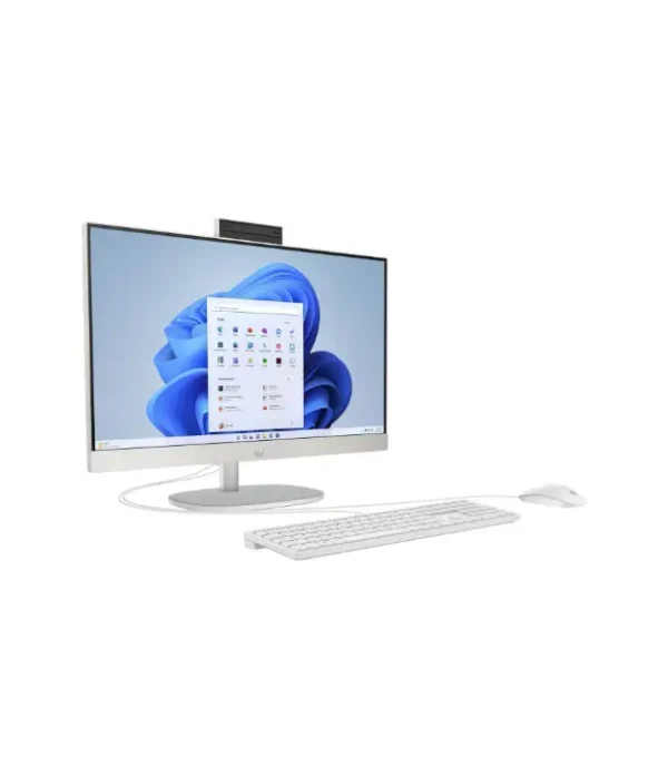 Corei5--hp all-in-one 24 - cr0074d PC_1 hp all-in-one core i5 vue avant ordinateur hp all-in-one core i5 écran 23.8 pouces hp all-in-one core i5 clavier souris inclus