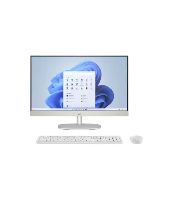 Corei5--hp all-in-one 24 - cr0074d PC_2 hp all-in-one core i5 vue avant ordinateur hp all-in-one core i5 écran 23.8 pouces hp all-in-one core i5 clavier souris inclus