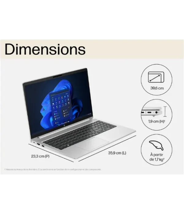HP ProBook 450 G10 Tactile i5 – PC portable professionnel