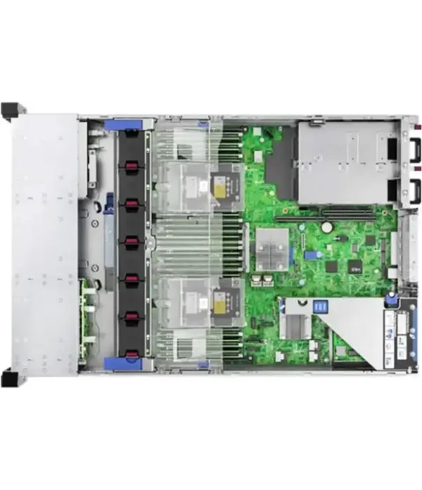 serveur hpe proliant dl380 gen10 rack 2u hpe proliant dl380 gen10 vue avant serveur rack hpe proliant dl380 gen10 avec disques sas