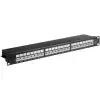 panneau-de-brassage-24p-cat6a-utp- Panneau de brassage 24 ports RJ45 Cat6 blindé