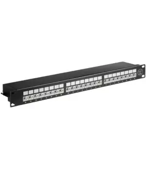 panneau-de-brassage-24p-cat6a-utp- Panneau de brassage 24 ports RJ45 Cat6 blindé
