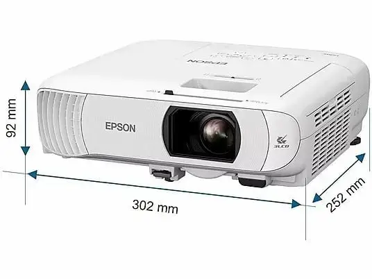 EPSON EB-E10 1 Vidéoprojecteur EPSON blanc avec sa sacoche de transport noire, idéal pour les présentations professionnelles et le home cinéma à Bamako.