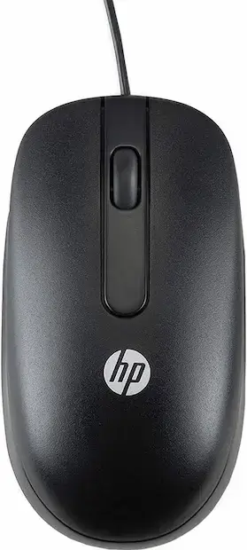 HP USB Optical Souris informatique ergonomique disponible en modèles avec et sans fil, offrant précision et confort pour le travail de bureau à Bamako.