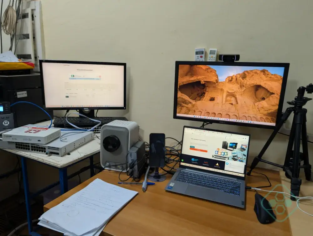 Configuration d'un pare-feu et de switches réseau à l'atelier BoulevardTech à Bamako
