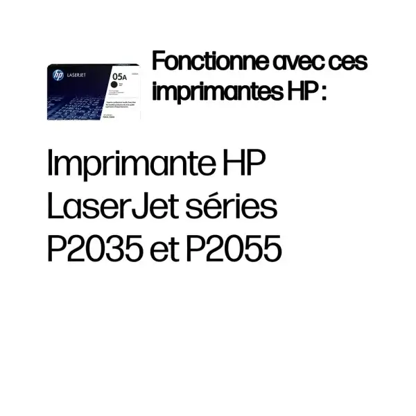 Toner HP 05A (CE505A) noir disponible à Bamako chez BoulevardTech — vue 2 Toner HP 05A (CE505A) noir disponible à Bamako chez BoulevardTech